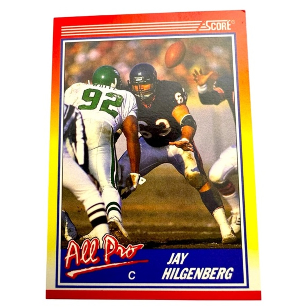 Score NFL Jay Hilgenberg Center-Bears Football Trading‎ Card #583